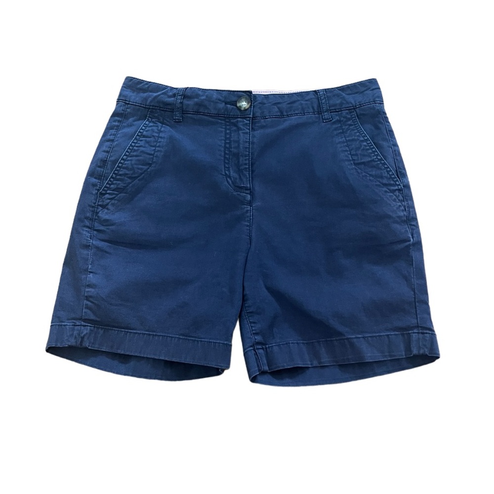 Preppy Boden Cotton Blend Navy Blue Chino Shorts